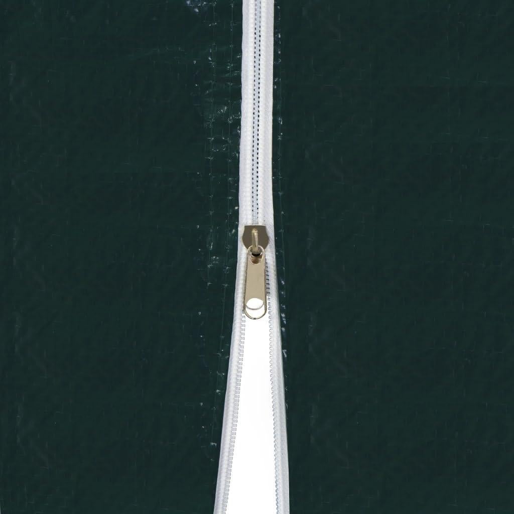 Party Tent 9.8'x29.5' Water Resistant with Steel Frame and Window Panels, for Outdoor Events, Green