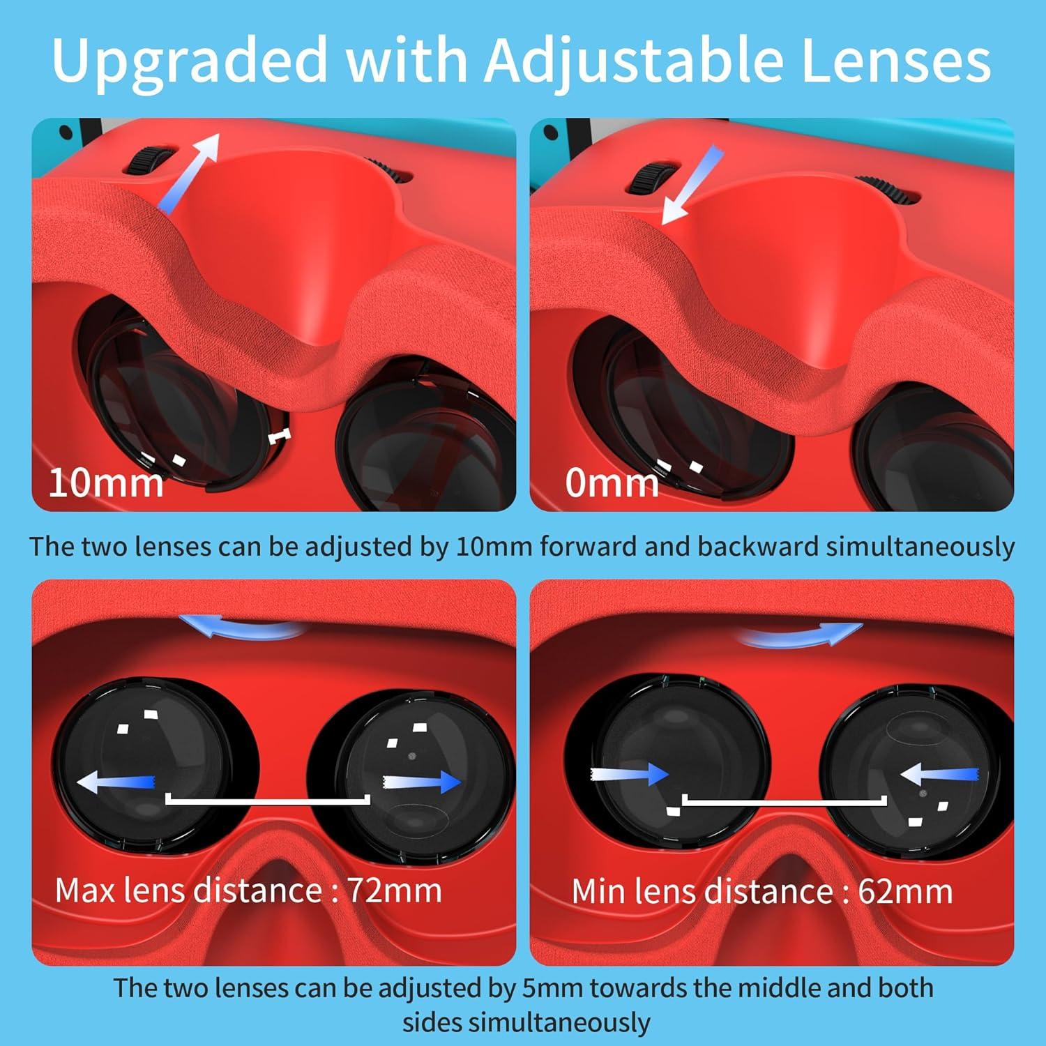 Auriculares VR LXFEIFANTECH para Nintendo Switch OLED