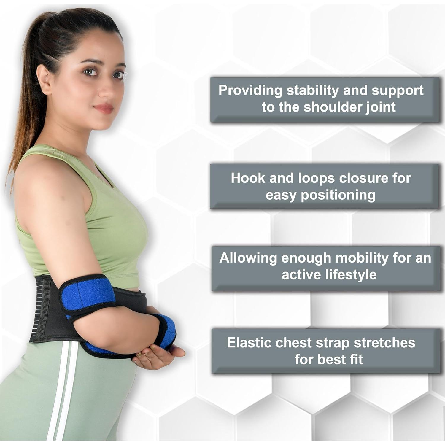 Inmovilizador de Hombro Wonder Care Azul 42-54 cm