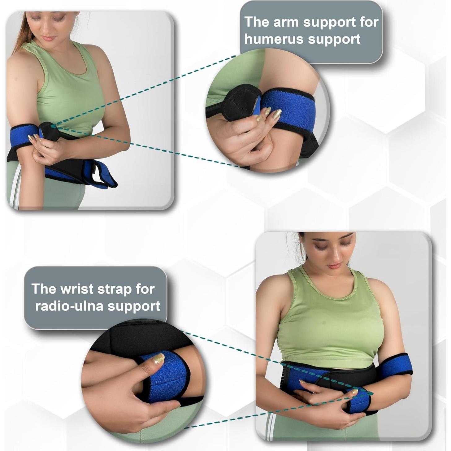 Inmovilizador de Hombro Wonder Care Azul 42-54 cm