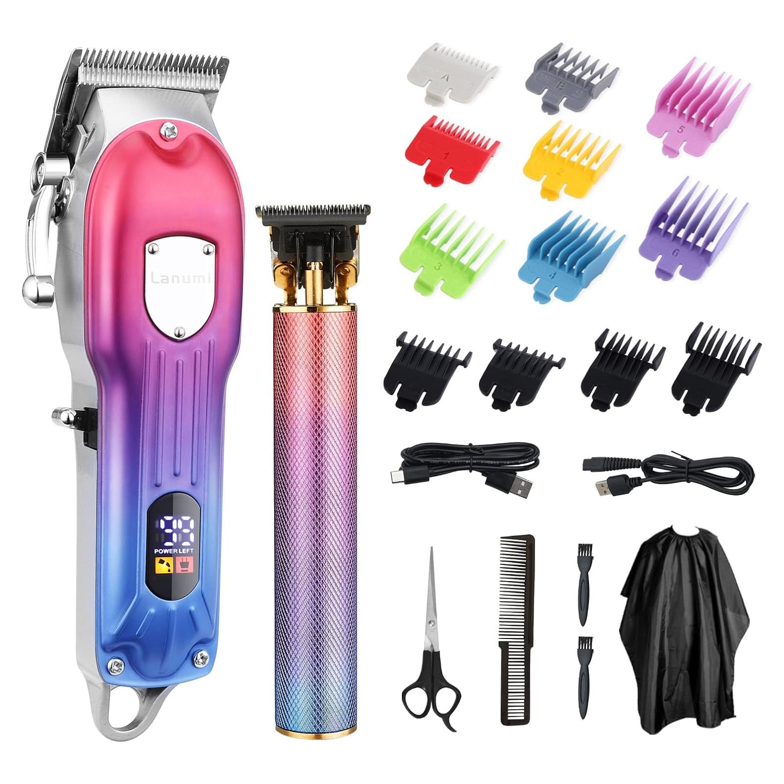 Kit Cortadoras de Cabello Lanumi 21 Piezas Inalámbrico