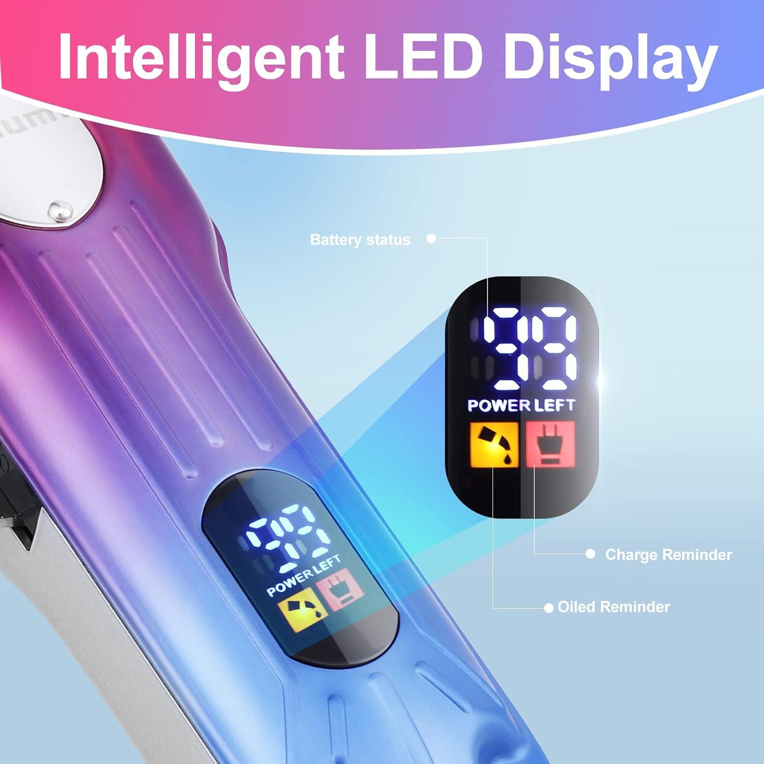 Kit Cortadoras de Cabello Lanumi 21 Piezas Inalámbrico