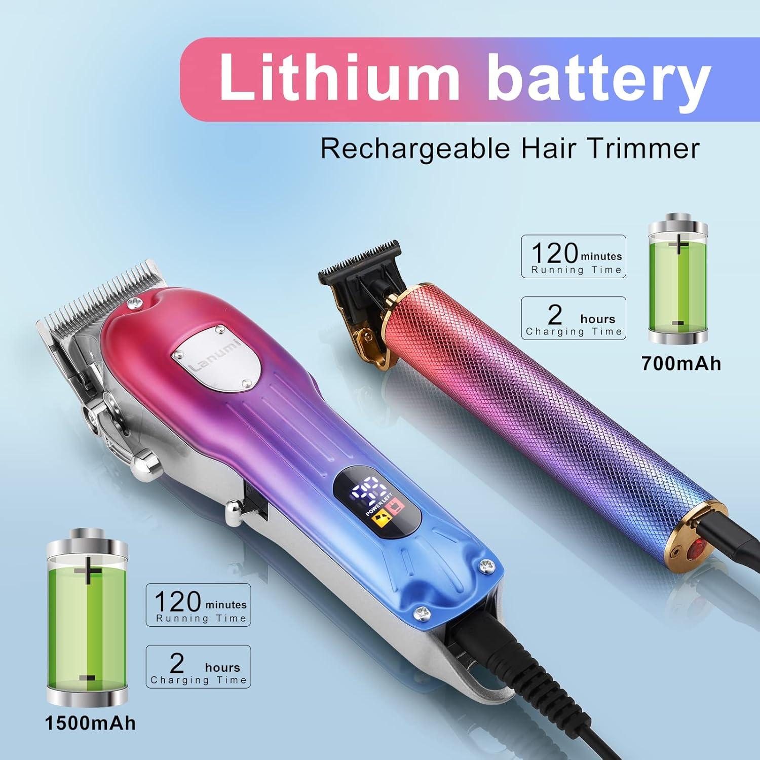 Kit Cortadoras de Cabello Lanumi 21 Piezas Inalámbrico