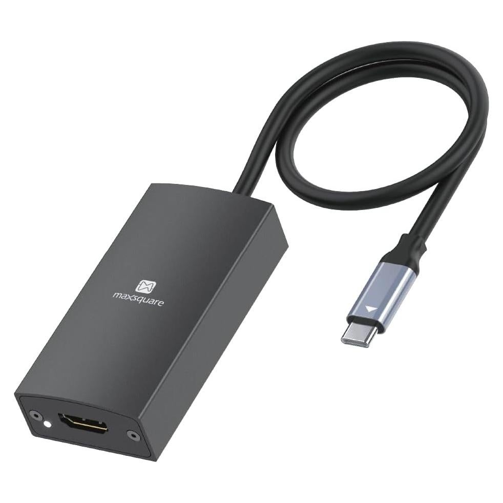Dongle Captura HDMI a USB-C 4K60 MAXSQUARE MSQ-1300CP