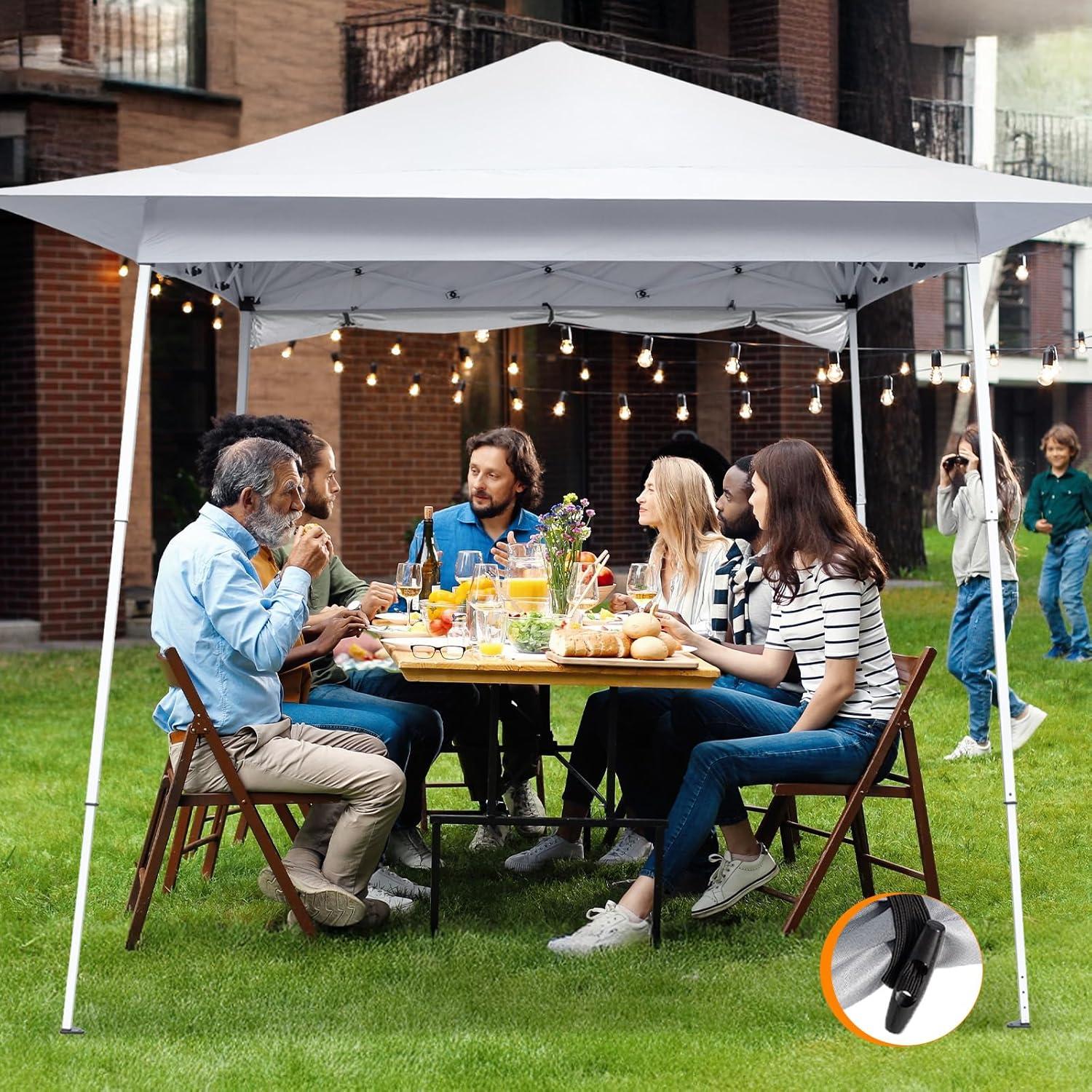 Carpa Pop Up 2.44x2.44m Sepnefi Impermeable para Eventos