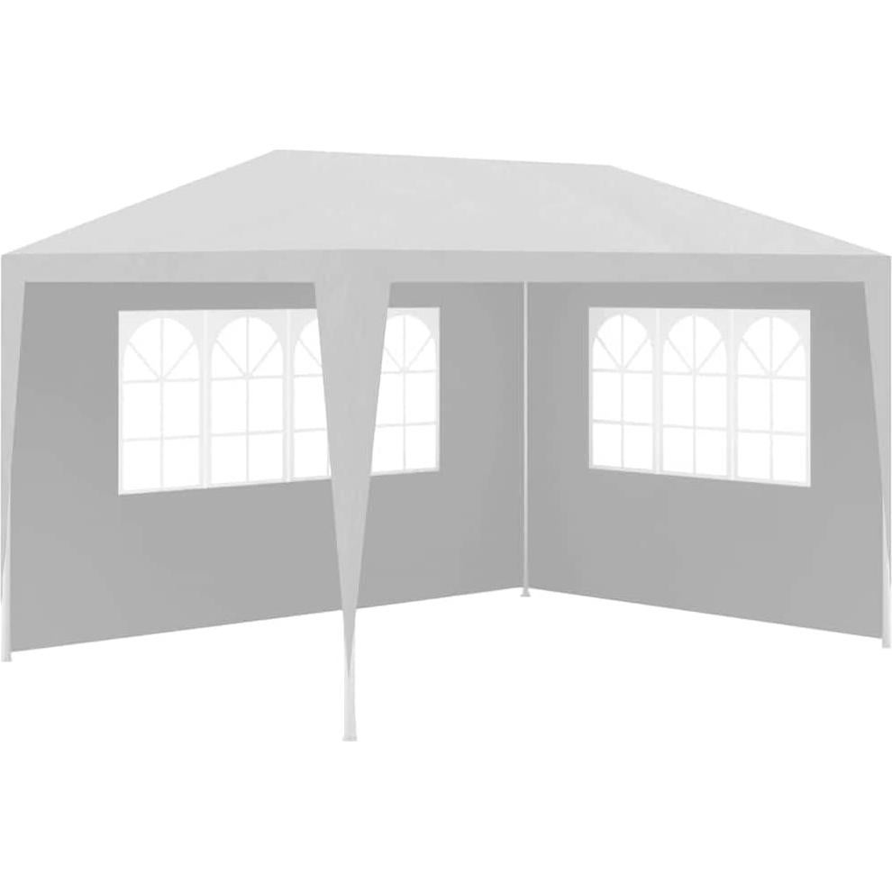 Carpa de Fiesta MINERWALL 3.96x3.05m Blanca Resistente UV