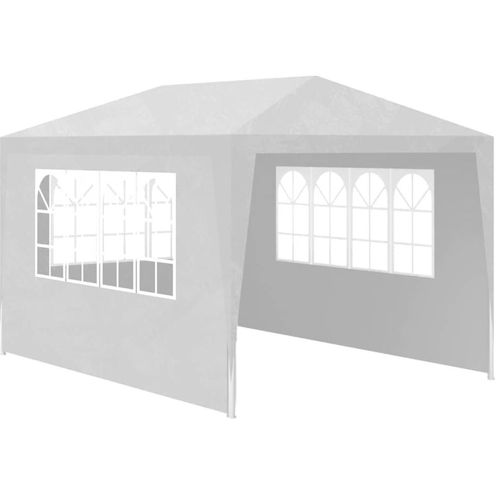 Carpa de Fiesta MINERWALL 3.96x3.05m Blanca Resistente UV