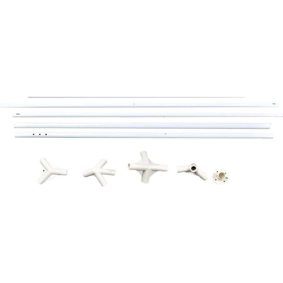 Carpa de Fiesta MINERWALL 3.96x3.05m Blanca Resistente UV