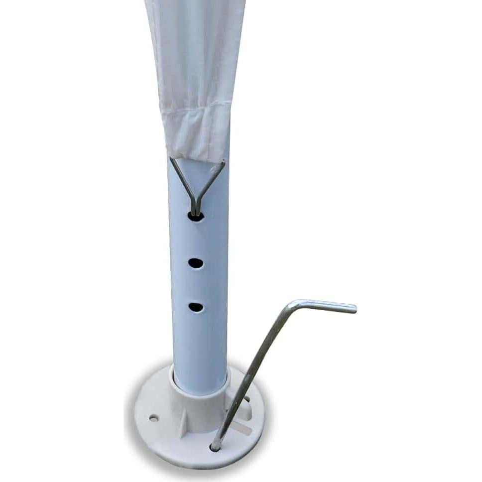 Carpa de Fiesta MINERWALL 3.96x3.05m Blanca Resistente UV