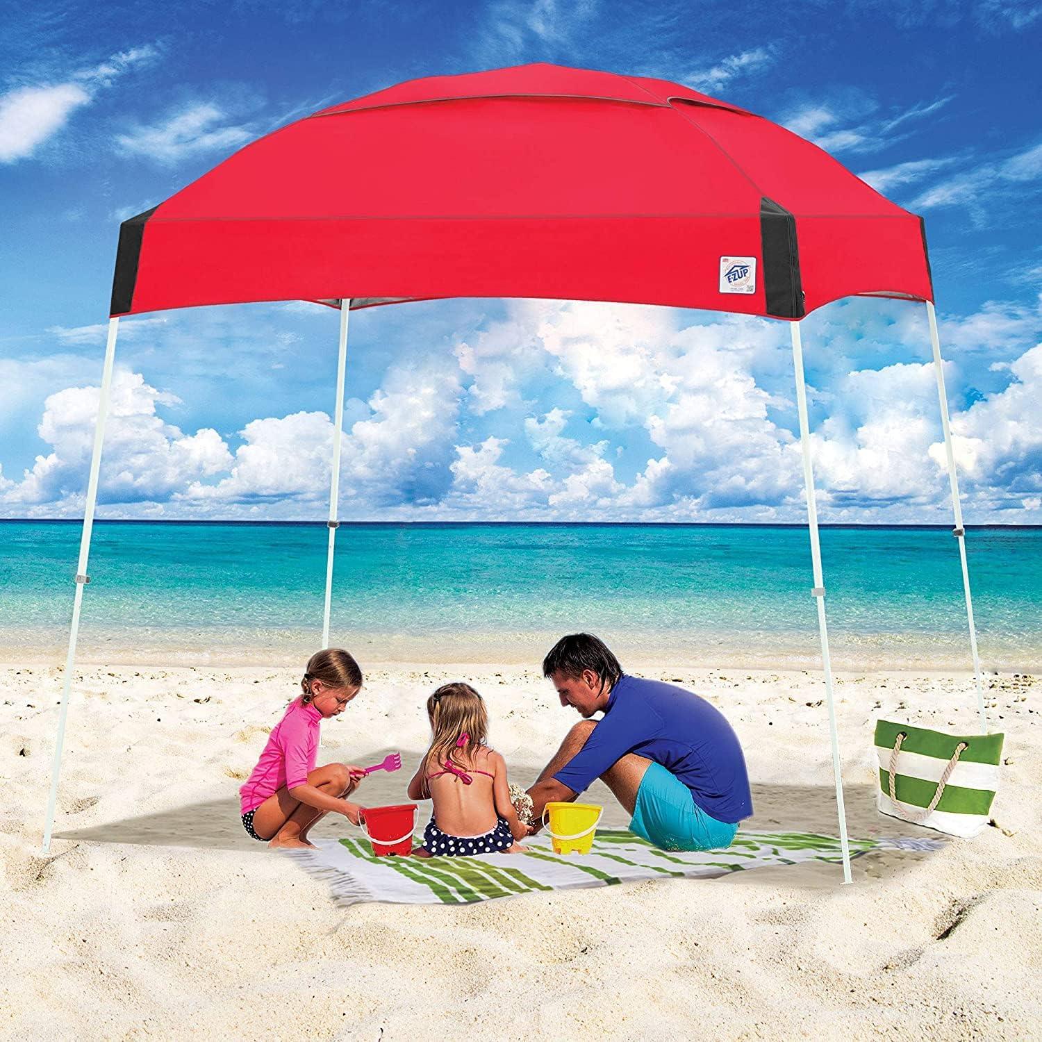 Toldo E-Z UP Dome 3.05x3.05m Lima, Resistente al Agua, 64ft²