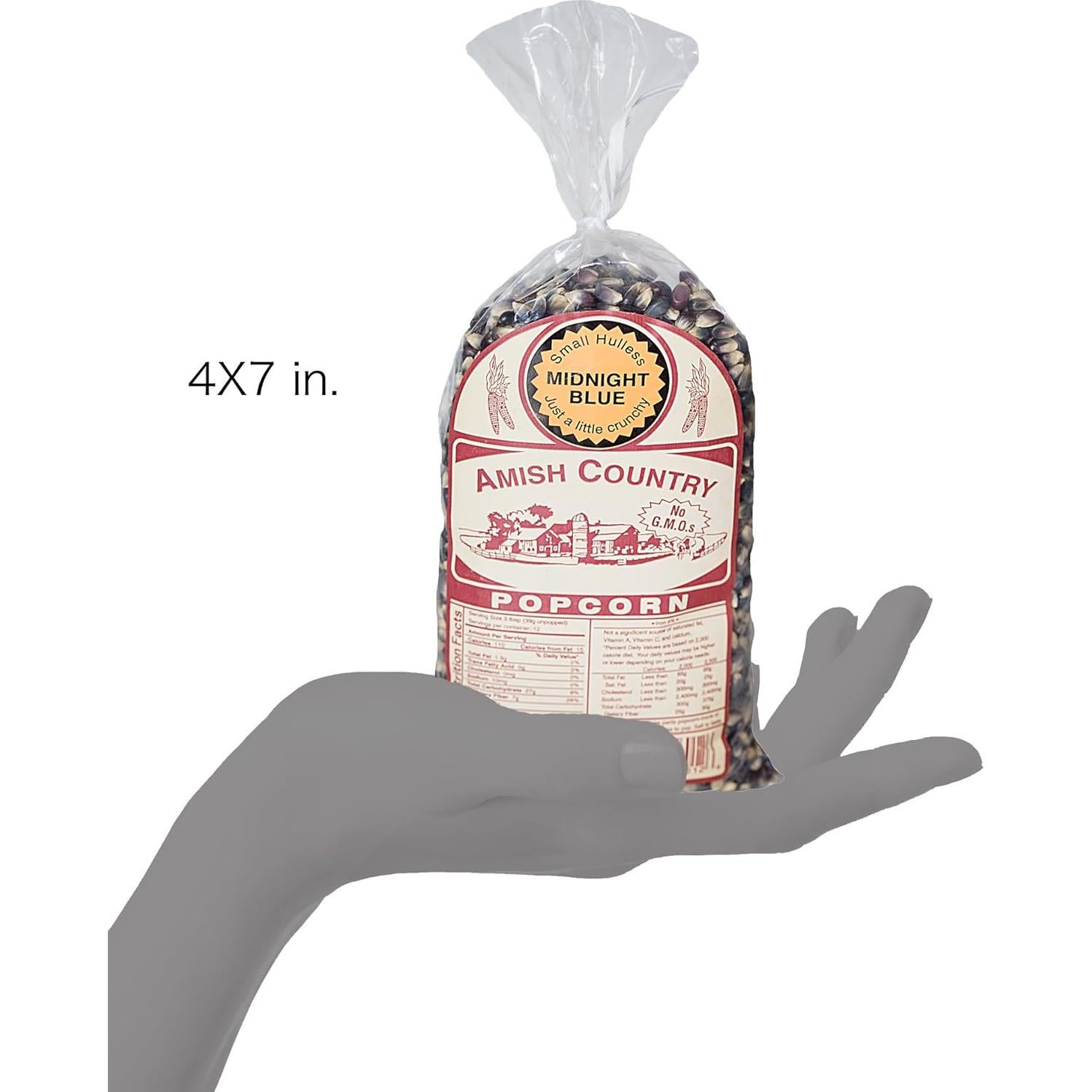 Palomitas de Maíz del País Amish 0.45 kg Sin OGM y Sin Gluten