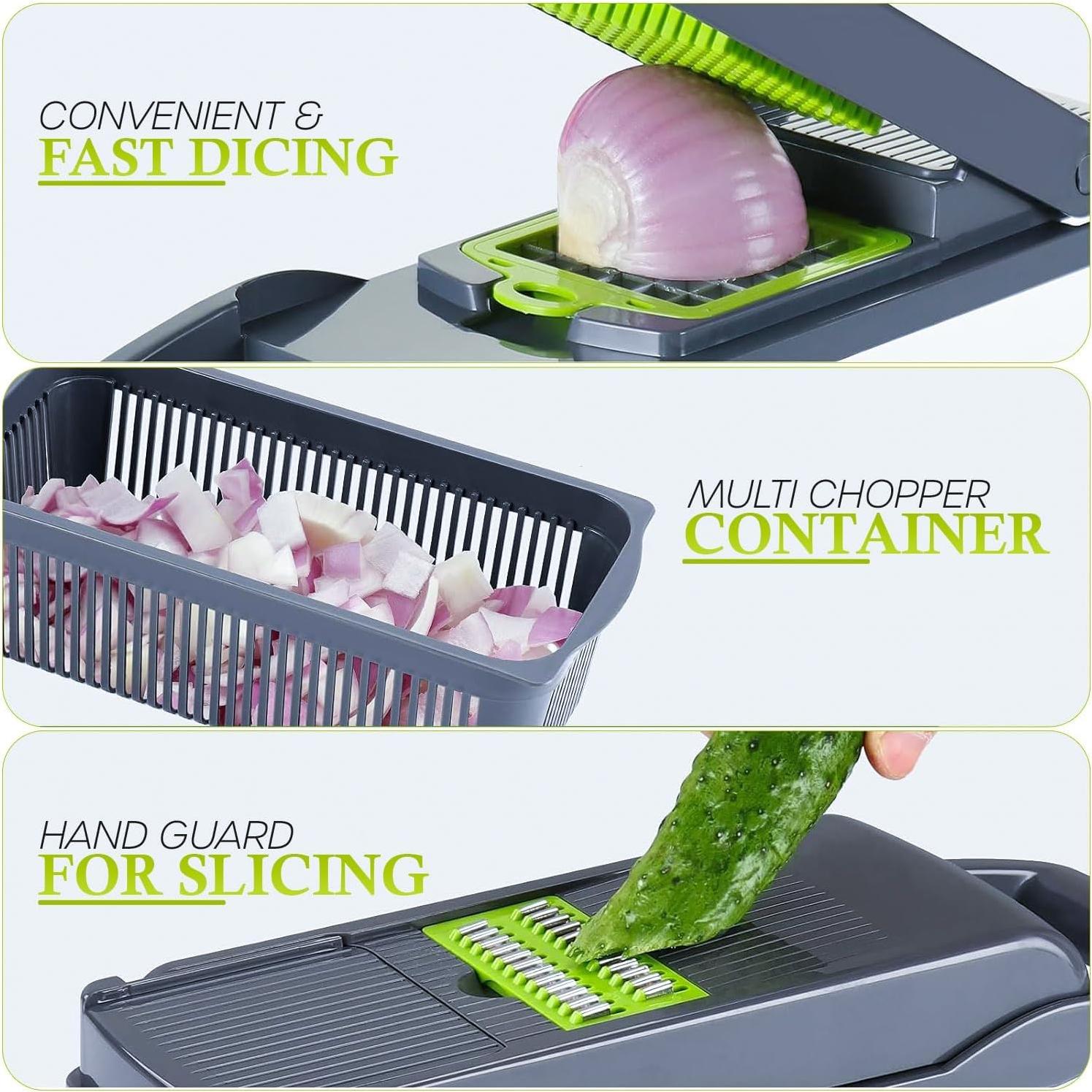 Cortador de Verduras Multifuncional NextG Ideaz 14 PCs