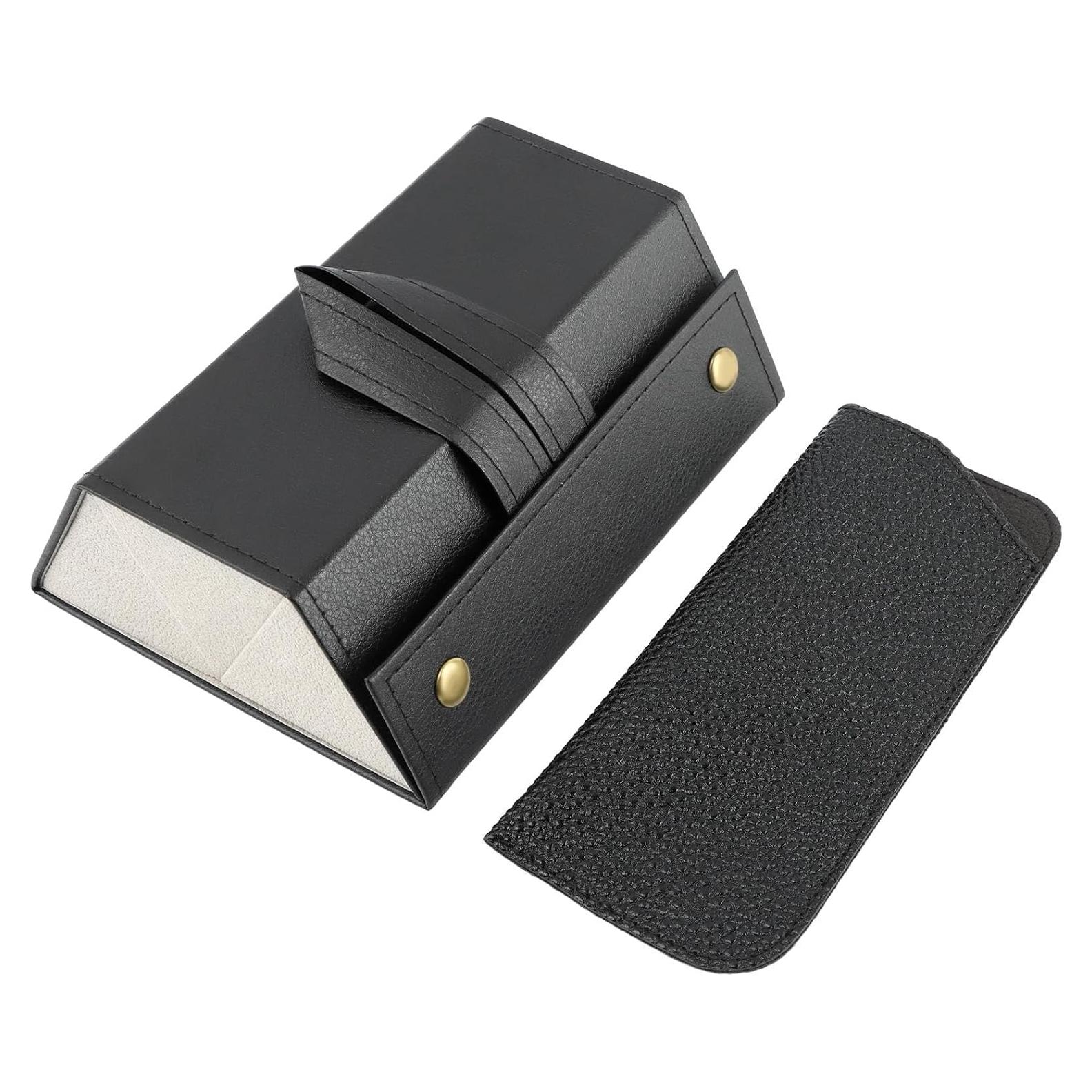 Estuche de Viaje para Gafas JIANWEI 3 Ranuras Negro