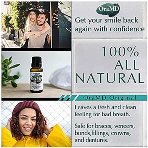 OraMD Aceite Dental Original - Salud Bucal Natural 2 Pzs