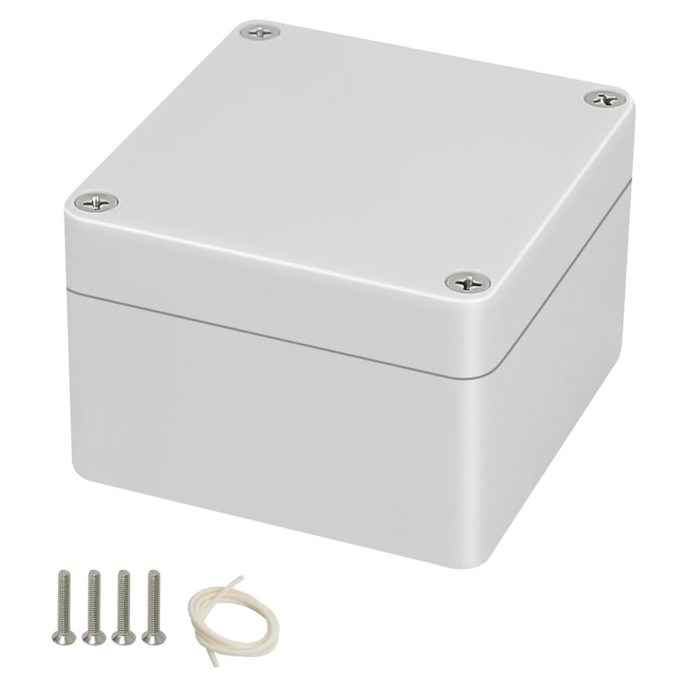Caja de Proyecto Eléctrica HoHaing IP65 ABS 83x81x56mm Gris