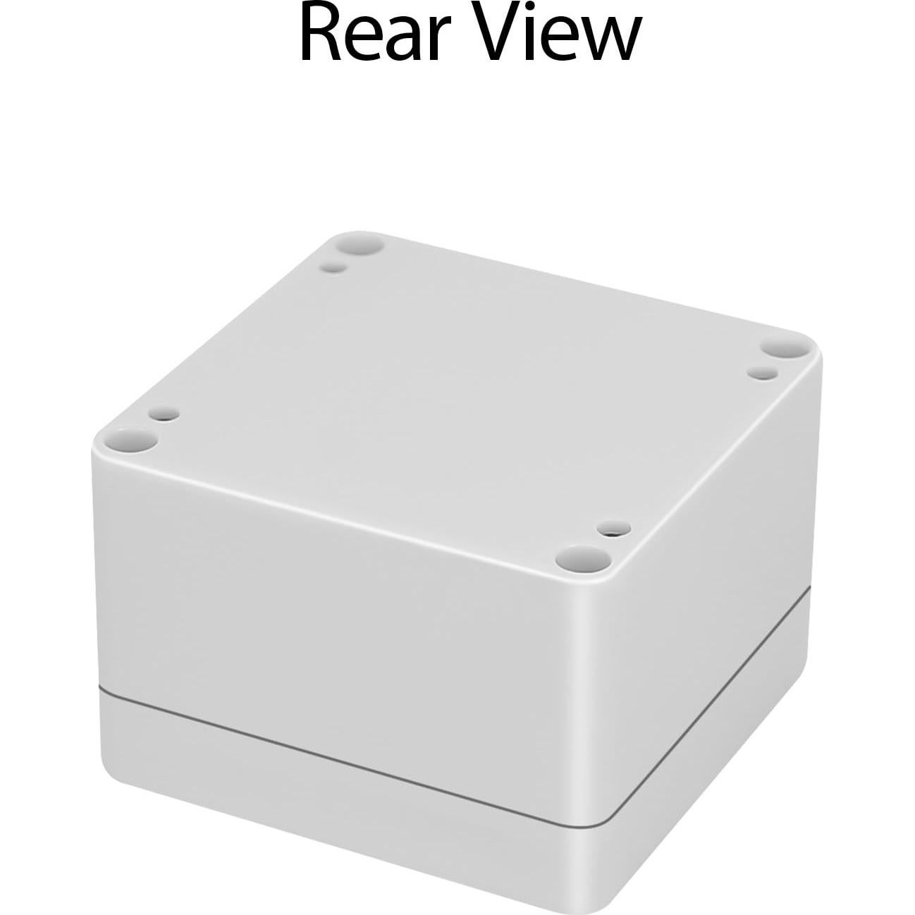 Caja de Proyecto Eléctrica HoHaing IP65 ABS 83x81x56mm Gris