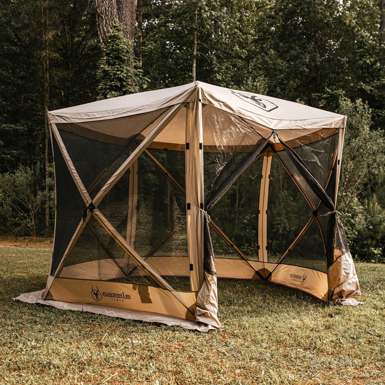 Gazelle G5 Gazebo Portátil 4 Personas Arena del Desierto