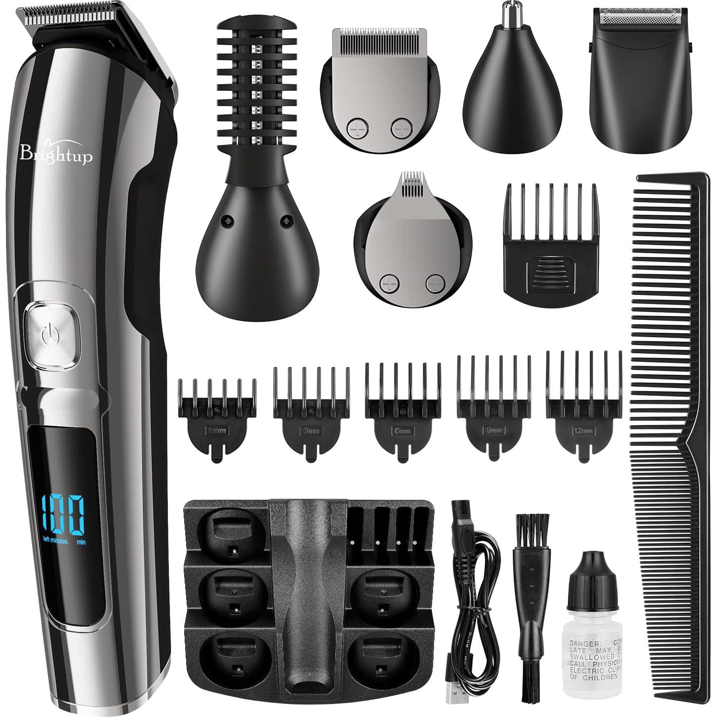 Recortadora de Barba Brightup FK-8688T Inalámbrica IPX7