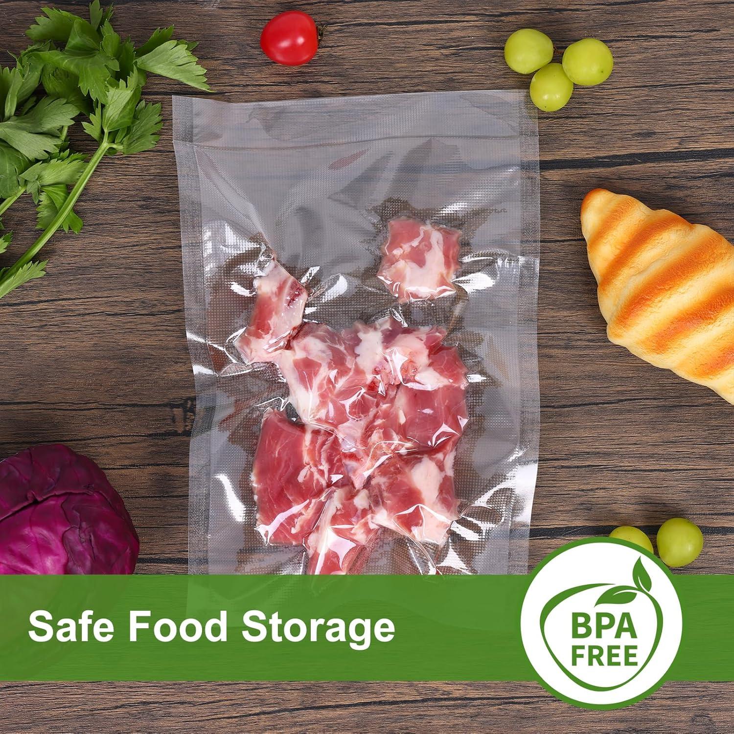 Bolsas de Sellado al Vacío Moretoes 200pcs 20x30cm Sin BPA