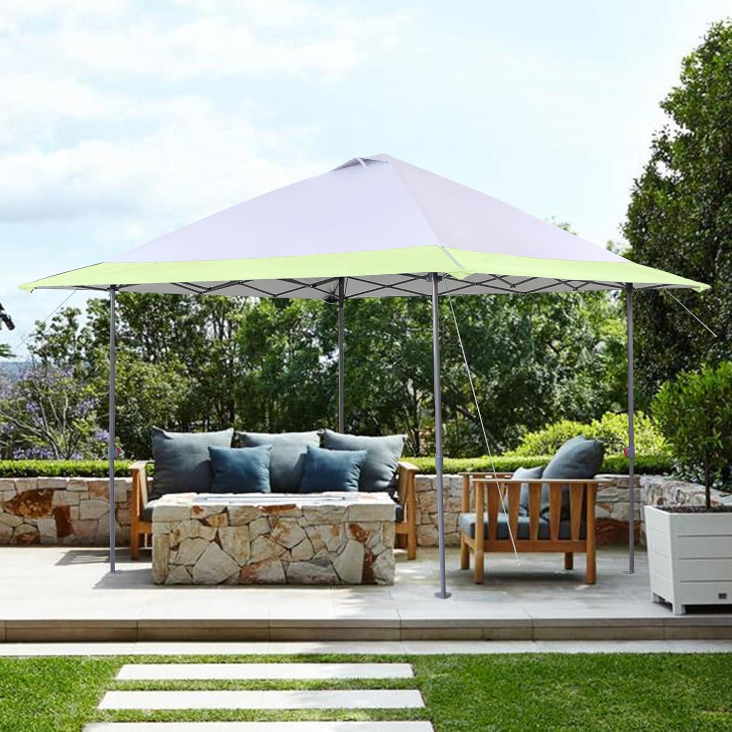 Cubierta de Reemplazo SCOMANAGE para Gazebo Coleman 3.96m Verde