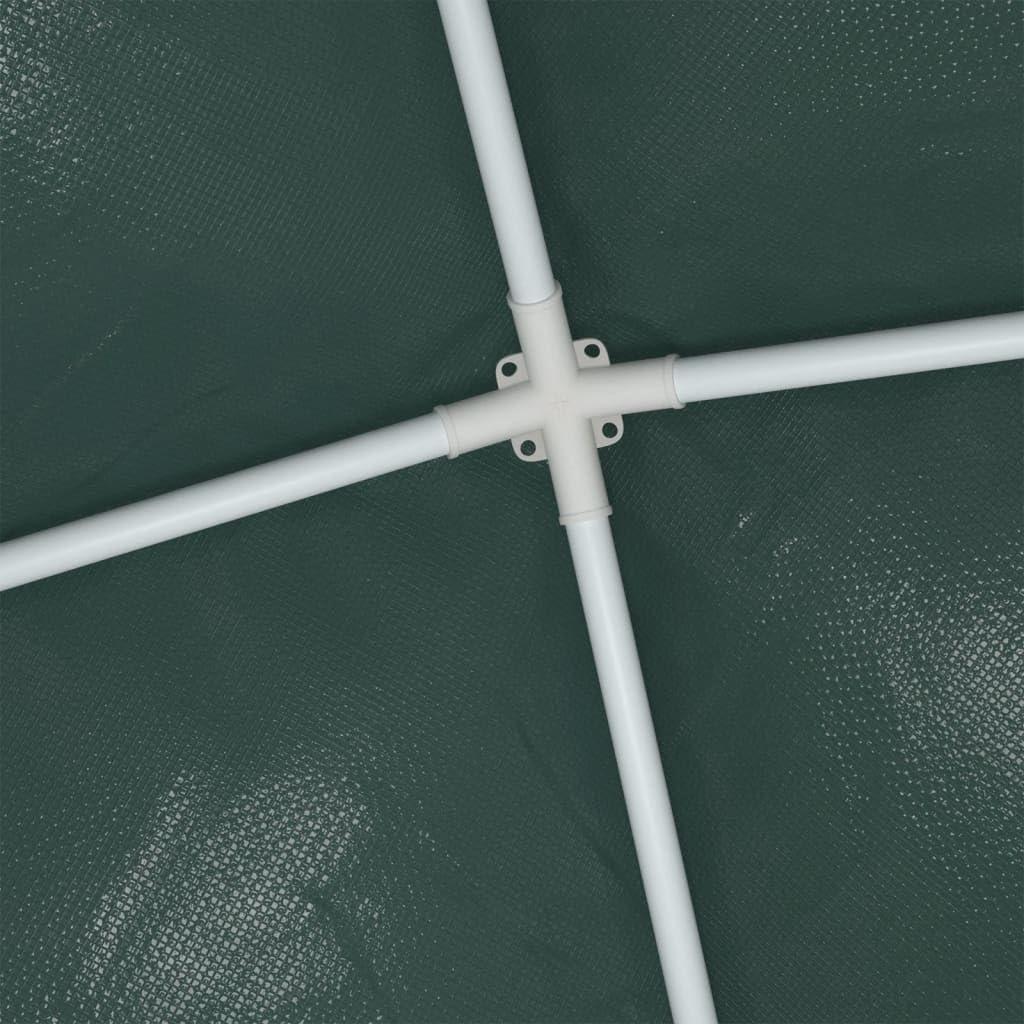 Protects Gatherings with Professional Party Tent, 6.6' x 6.6', Sturdy Steel Frame, Water-Resistant Canopy, Green