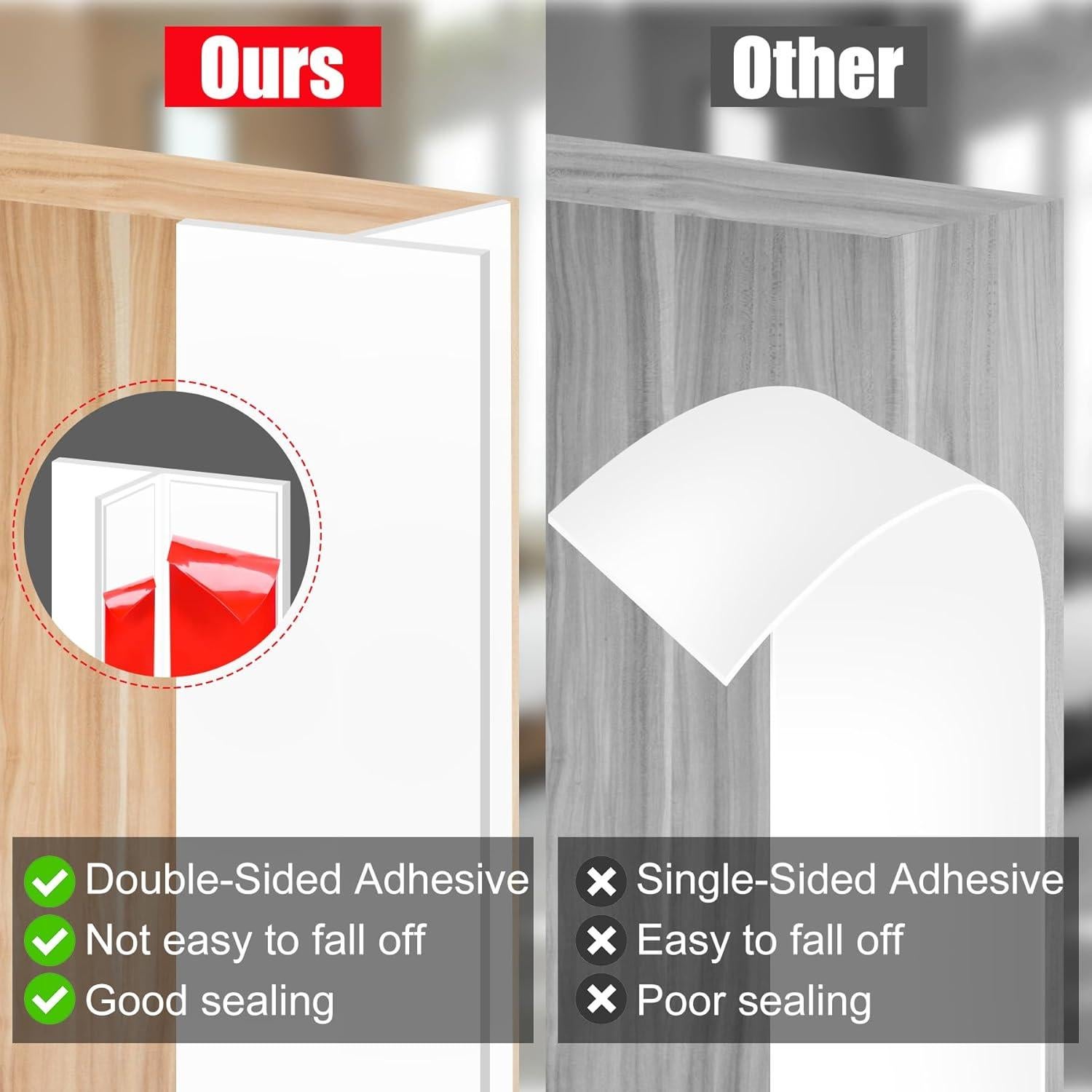 Tapón de Draft ToLanbbt 3.48 cm x 3.05 m Silicona Blanco