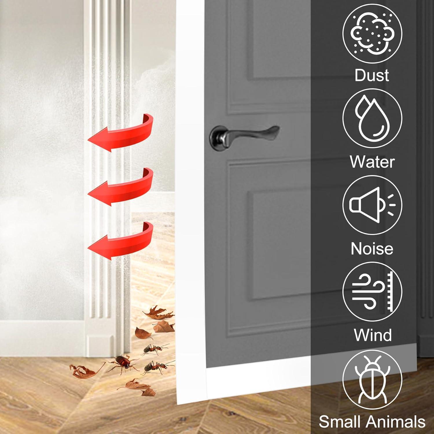 Tapón de Draft ToLanbbt 3.48 cm x 3.05 m Silicona Blanco