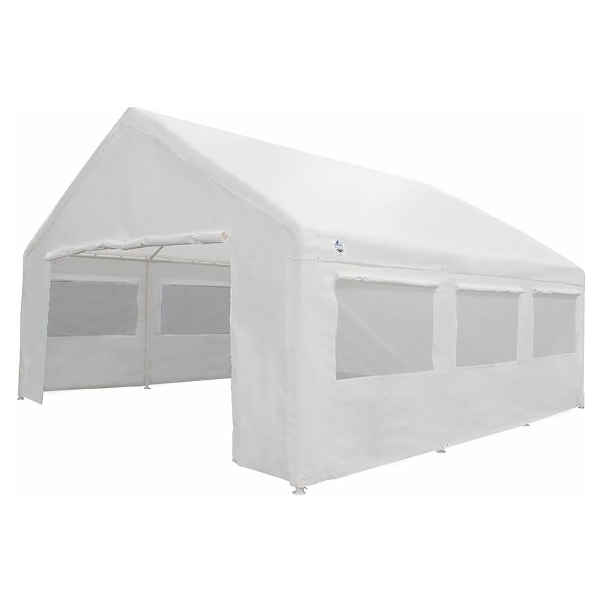 Kit de Pared Lateral King Canopy 5.44m x 6.10m Blanco