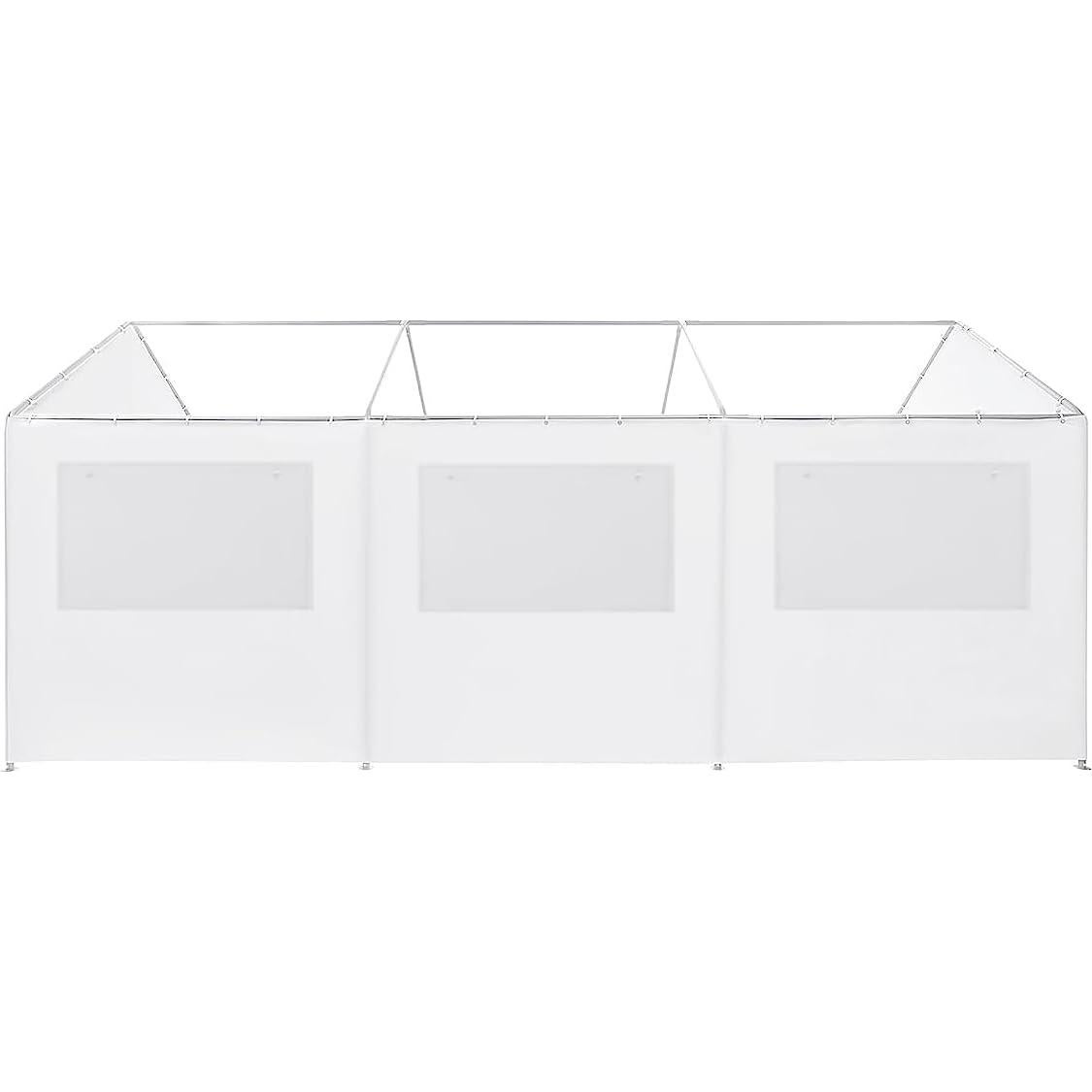 Kit de Pared Lateral King Canopy 5.44m x 6.10m Blanco