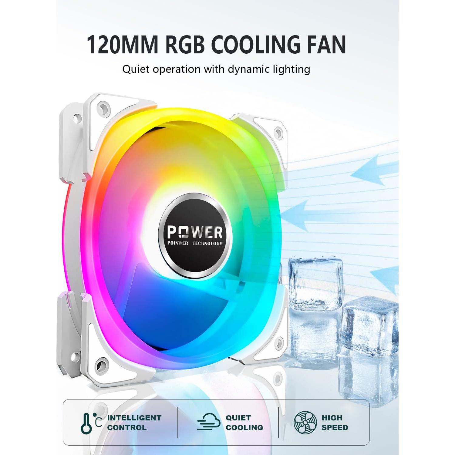 Fuente de Alimentación 850W POINWER Modular RGB 80 Plus Gold