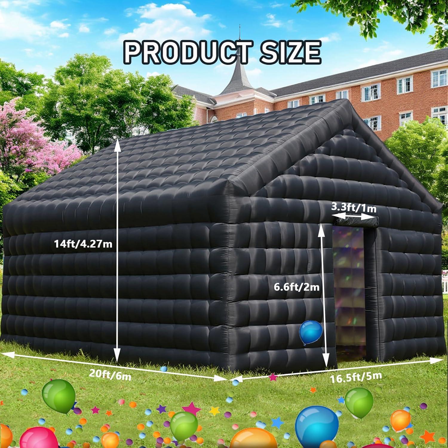 Carpa Inflable CZGBRO 6.1x5.0x4.3m para Eventos y Fiestas