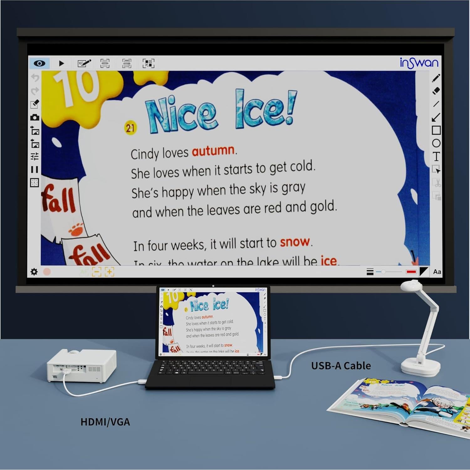 Cámara de Documentos INS-2 4K 13MP USB A3 con Enfoque Automático