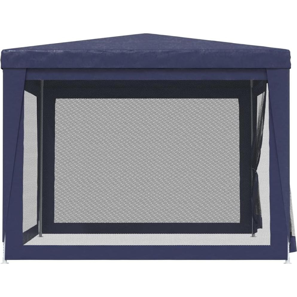 Carpa de Fiesta RINDIGOO 3x3m con 4 Paredes de Malla Azul