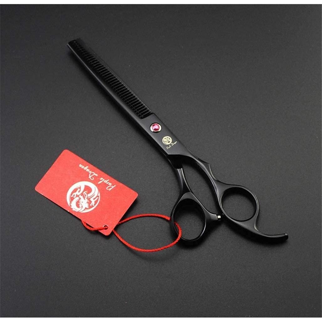 Kit Tijeras Aseo Mascotas Purple Dragon 4Pcs Acero Japonés