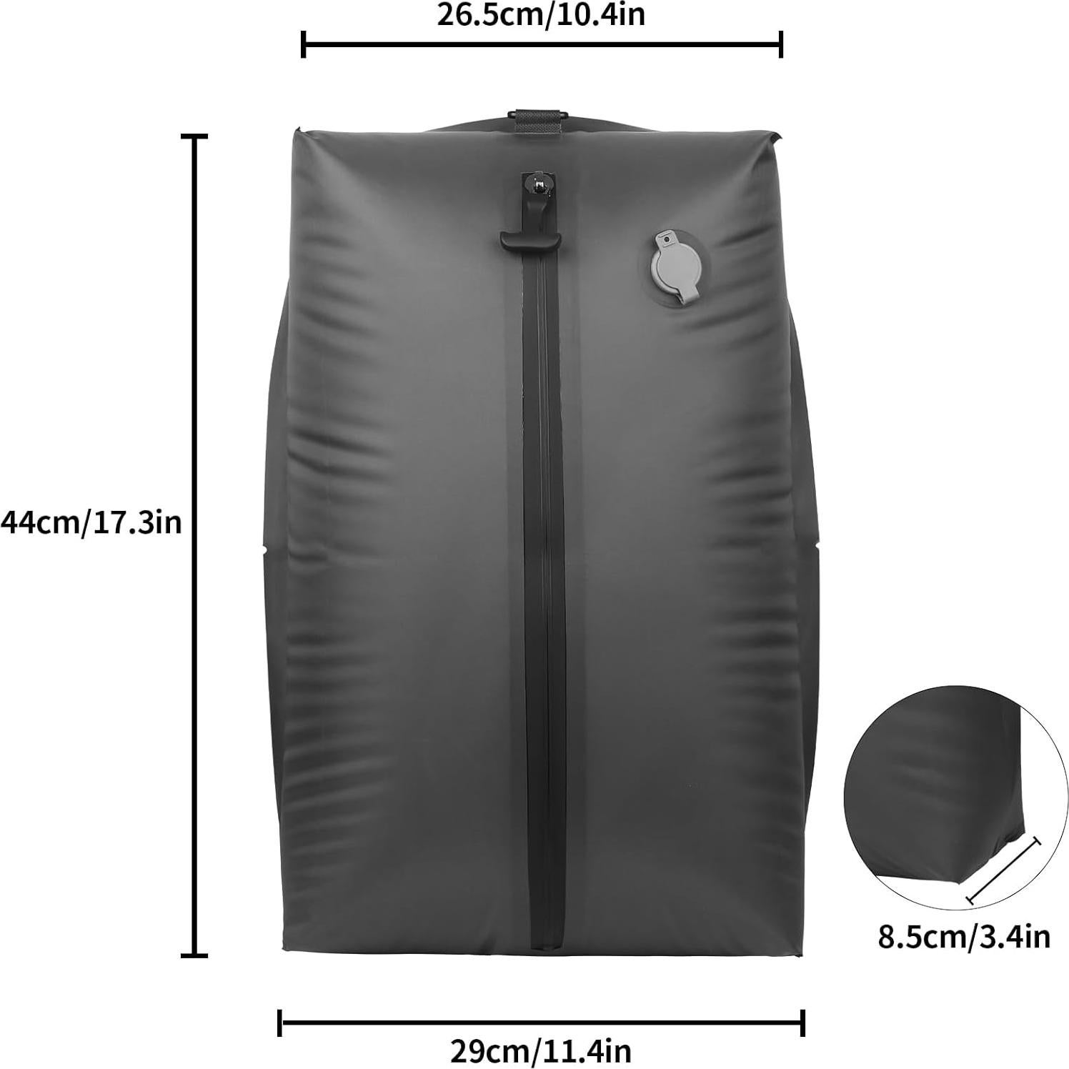 Bolsas de Vacío ANQAROS 1PC+Bomba Impermeables para Viaje