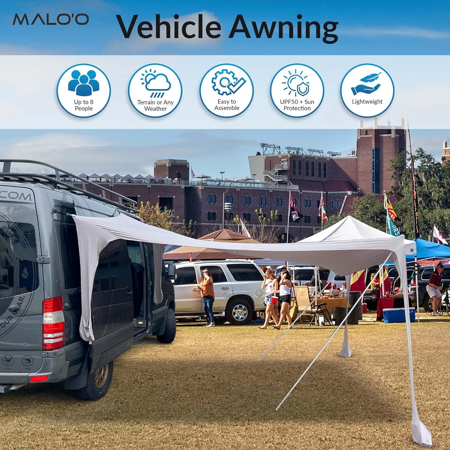 Carpa Canopy Malo'o 3.05m x 3.05m para Playa y Vehículos