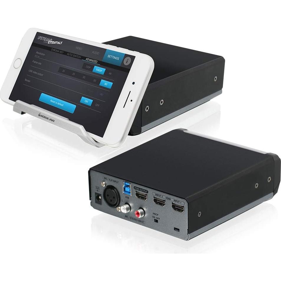 Tarjeta Captura Video Doble IOGEAR GUV322 4K 1080P Audio Dual