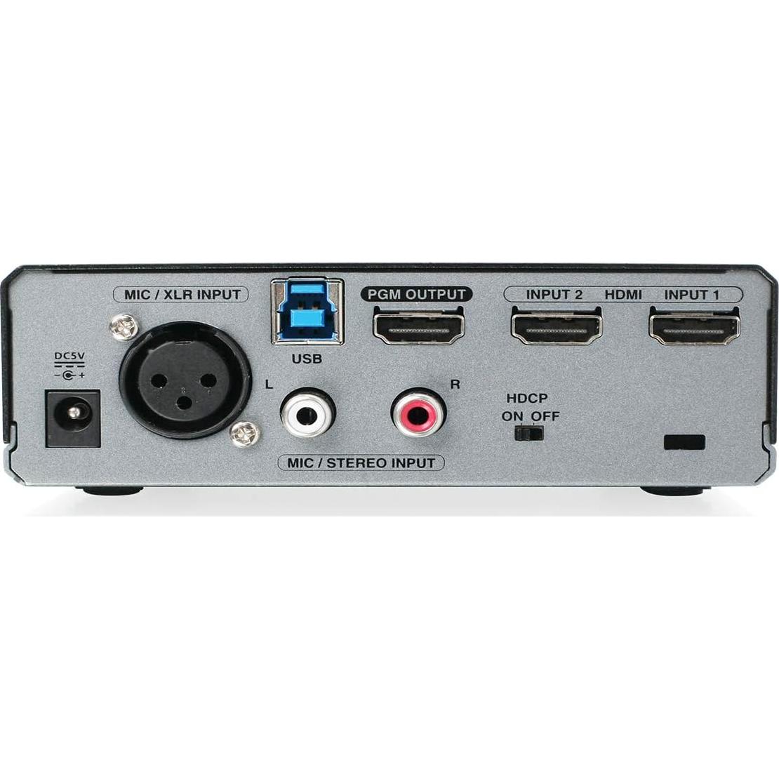 Tarjeta Captura Video Doble IOGEAR GUV322 4K 1080P Audio Dual