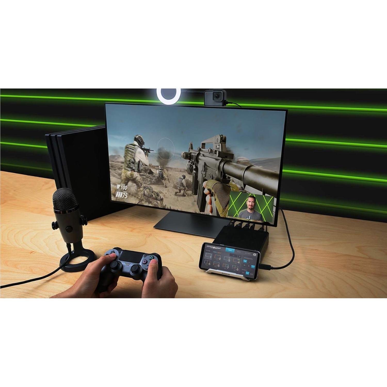 Tarjeta Captura Video Doble IOGEAR GUV322 4K 1080P Audio Dual