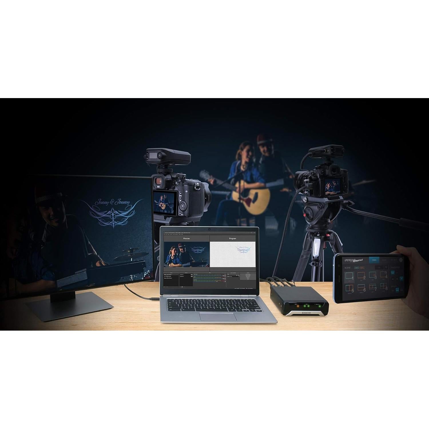 Tarjeta Captura Video Doble IOGEAR GUV322 4K 1080P Audio Dual