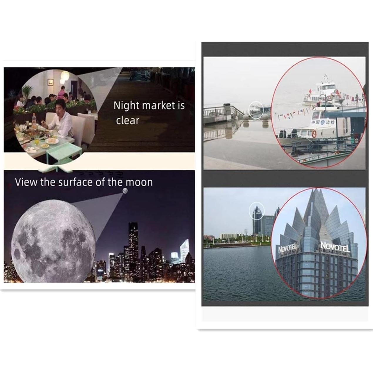 Telescopio Monocular Chinshwehaw 2000X24 Visión Nocturna