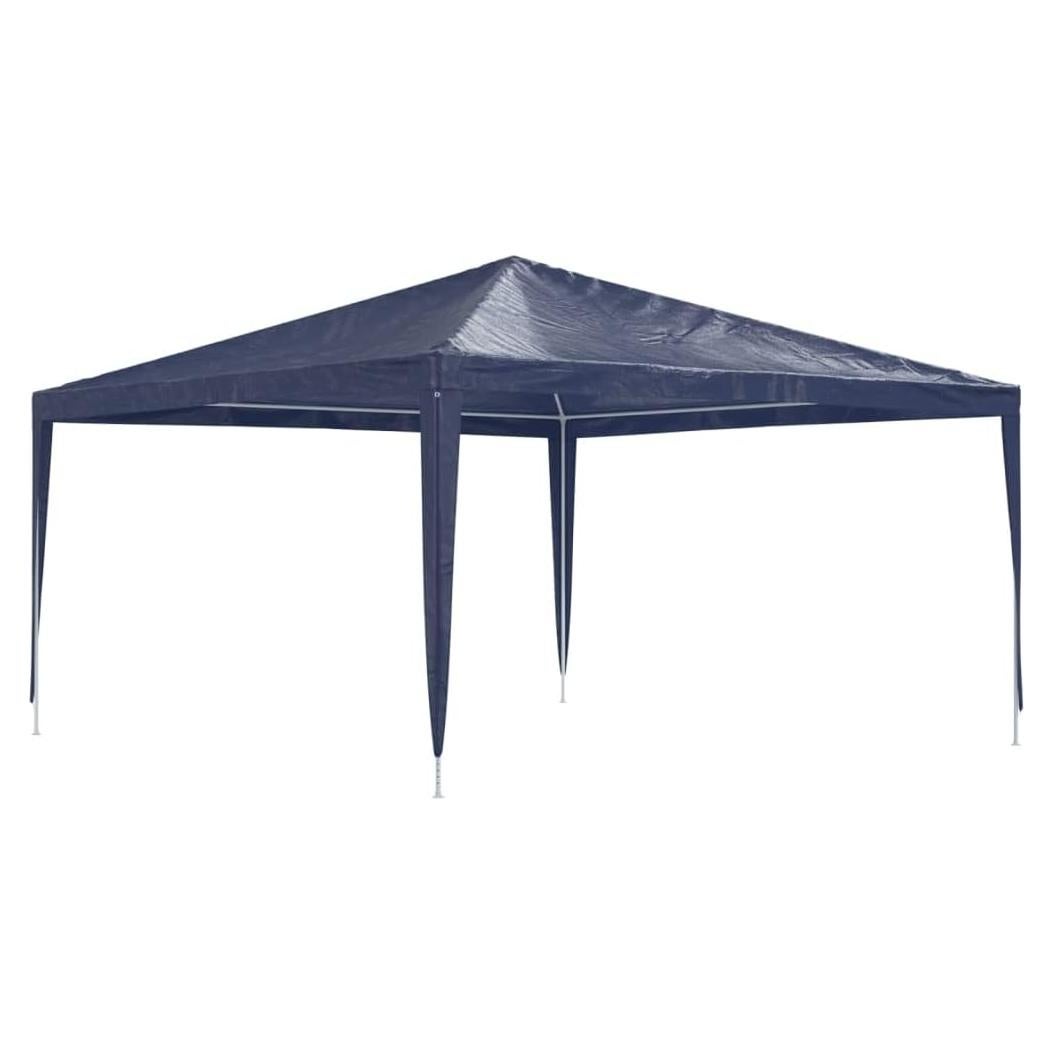 Carpa de Fiesta GeoHome 4x4m Azul Resistente al Agua y UV