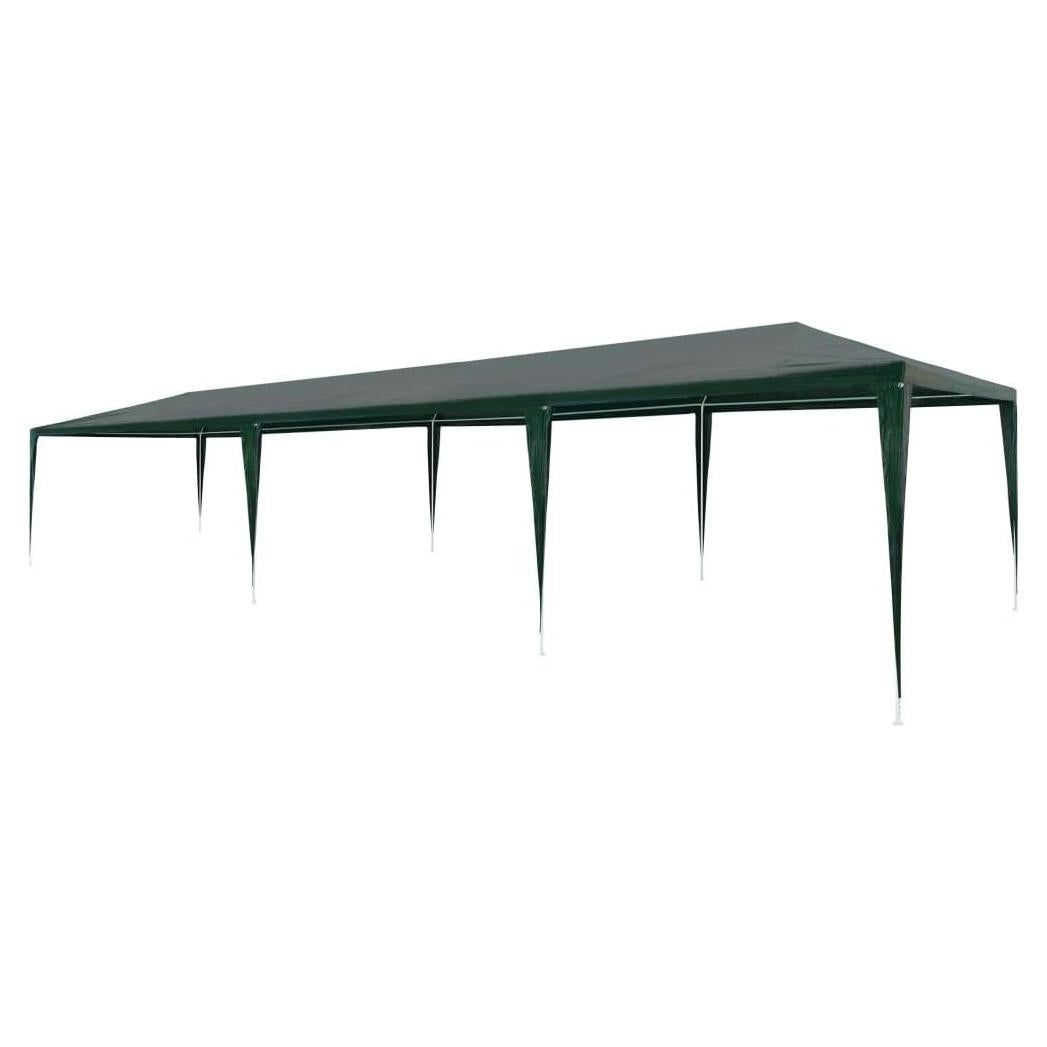 Carpa de Fiesta GeoHome Verde 2.99x8.99m Resistente al Agua