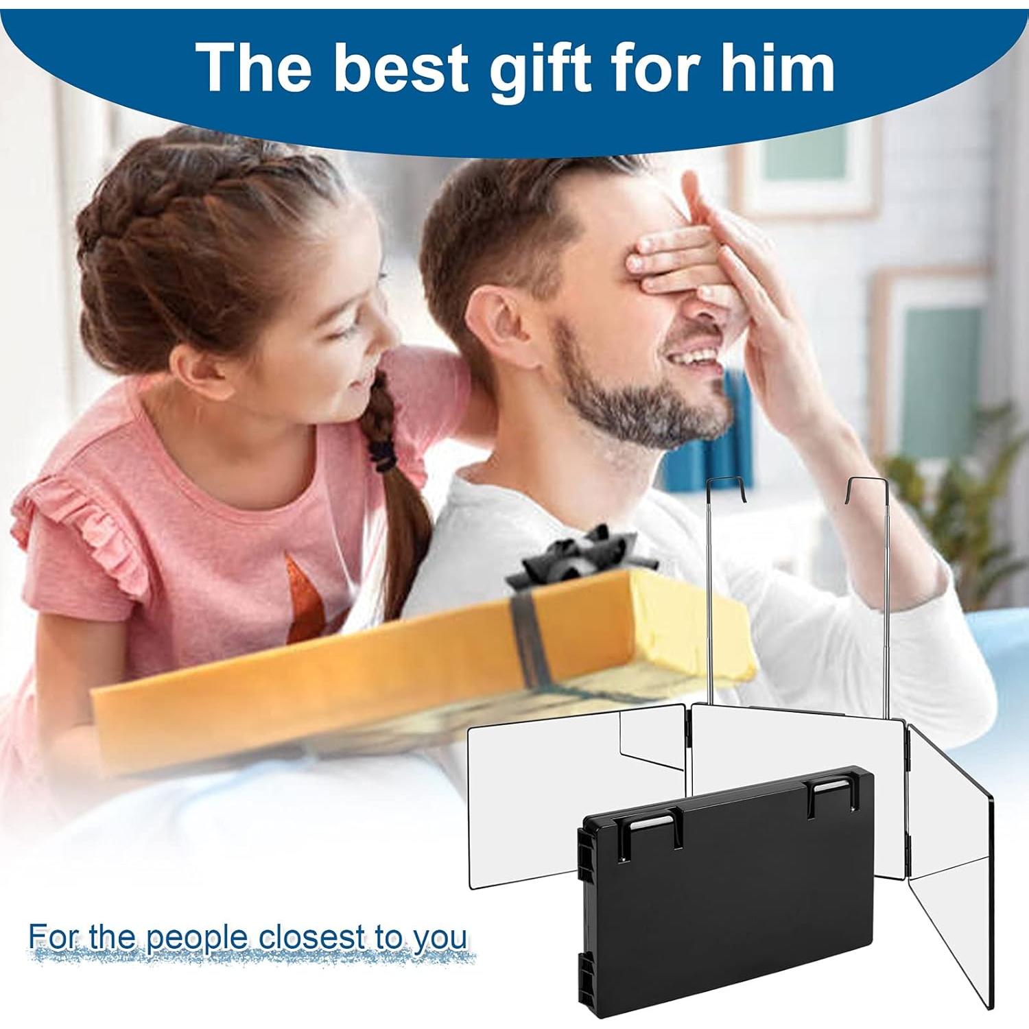 Espejo 360 Plegable LMZNXCZ para Cortes de Cabello