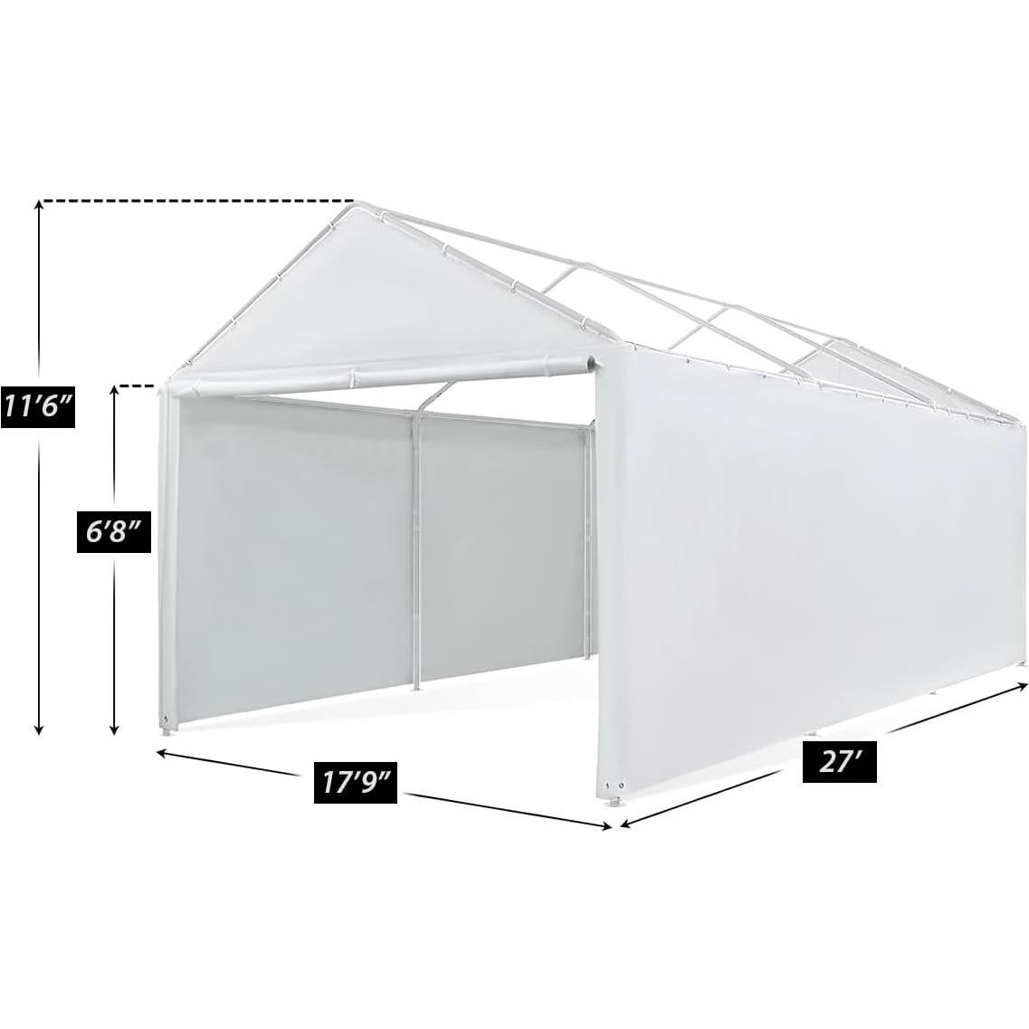 Kit de Pared Lateral King Canopy 823 x 548 cm Blanco