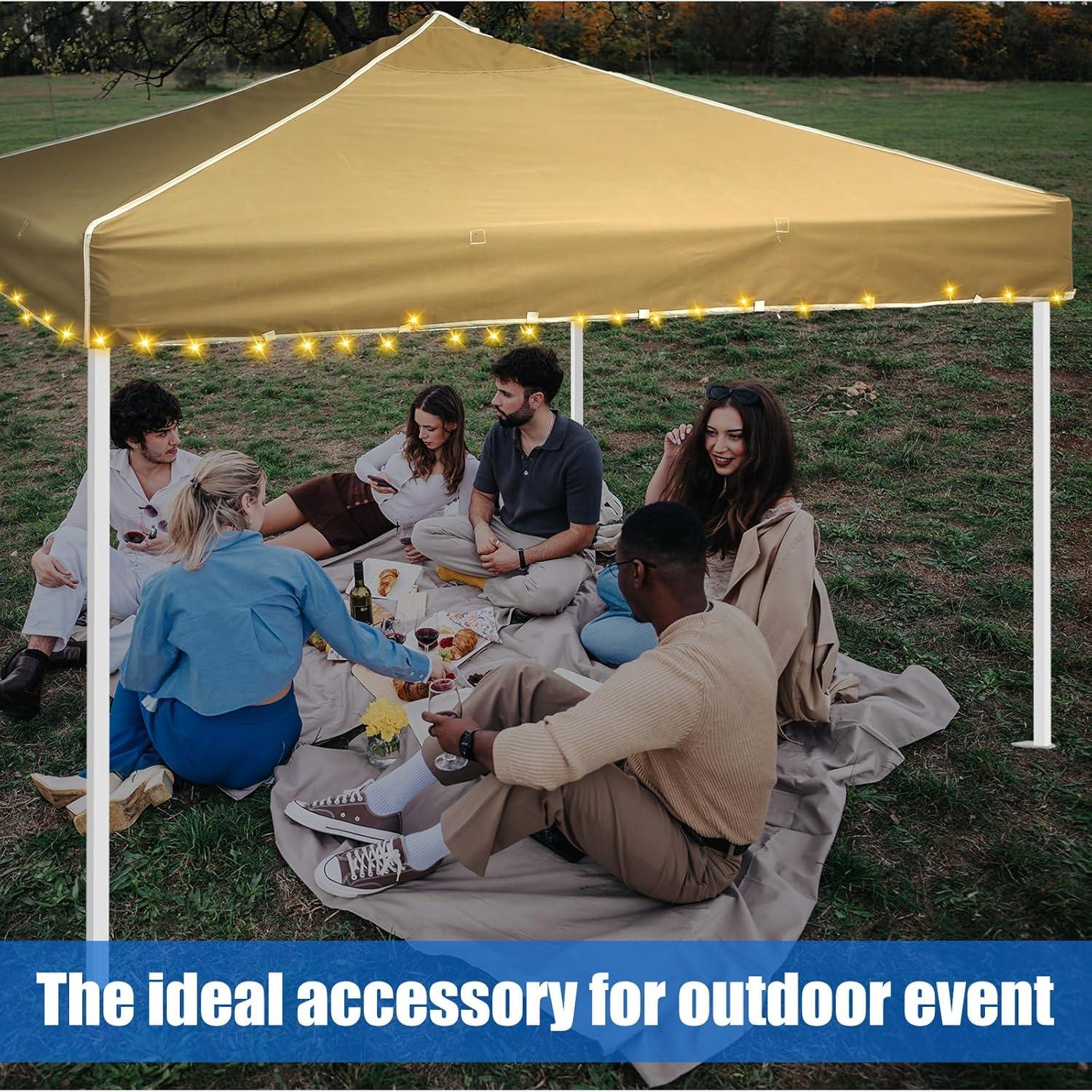 Cubierta de Reemplazo para Carpa LED Yoojahow 3x3m Impermeable