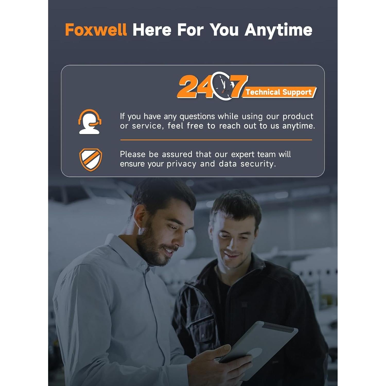 Detector de Fugas de Humo FOXWELL ST201 con Compresor 1.85 kg