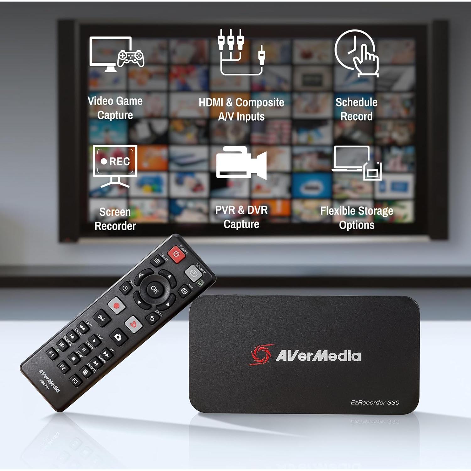 Grabador de Video AVerMedia EZRecorder 330G 4K HDMI