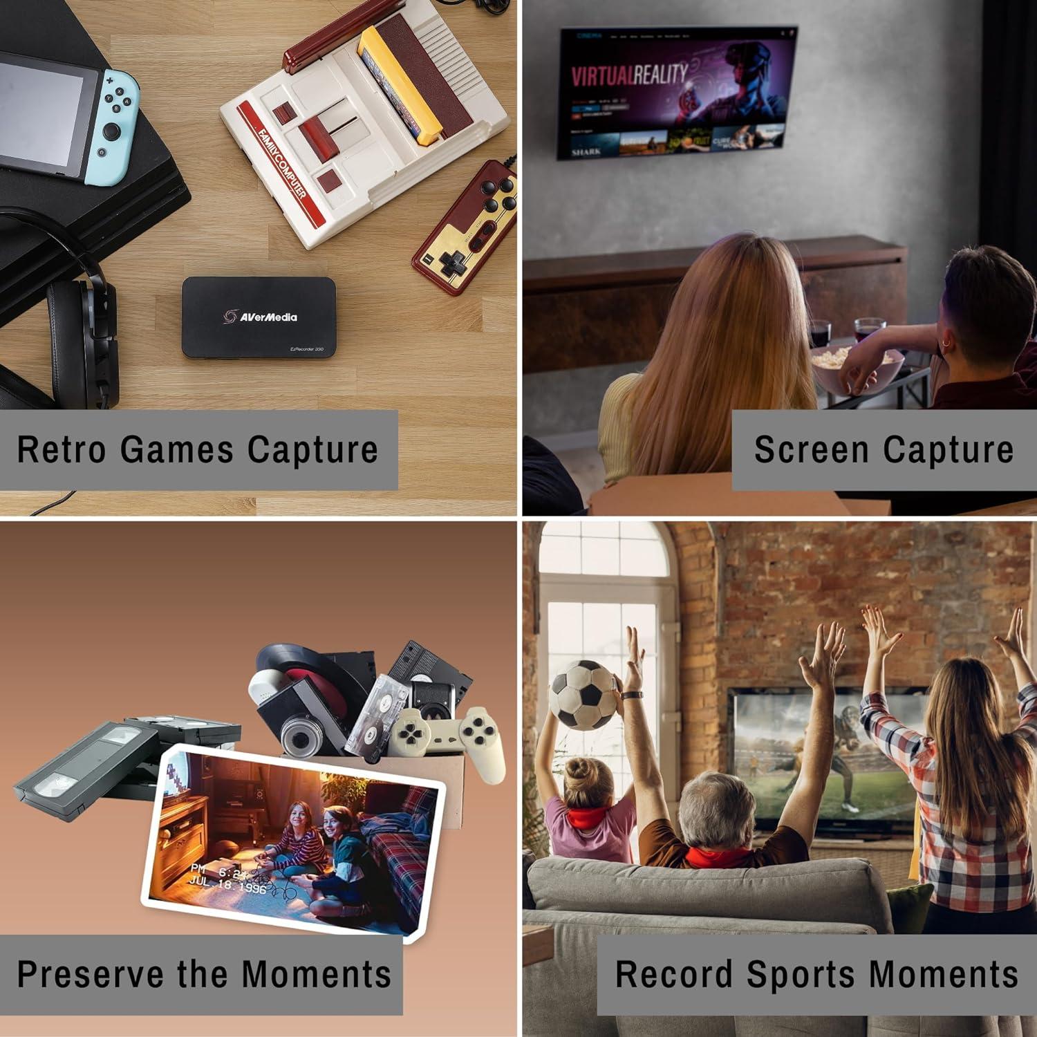 Grabador de Video AVerMedia EZRecorder 330G 4K HDMI