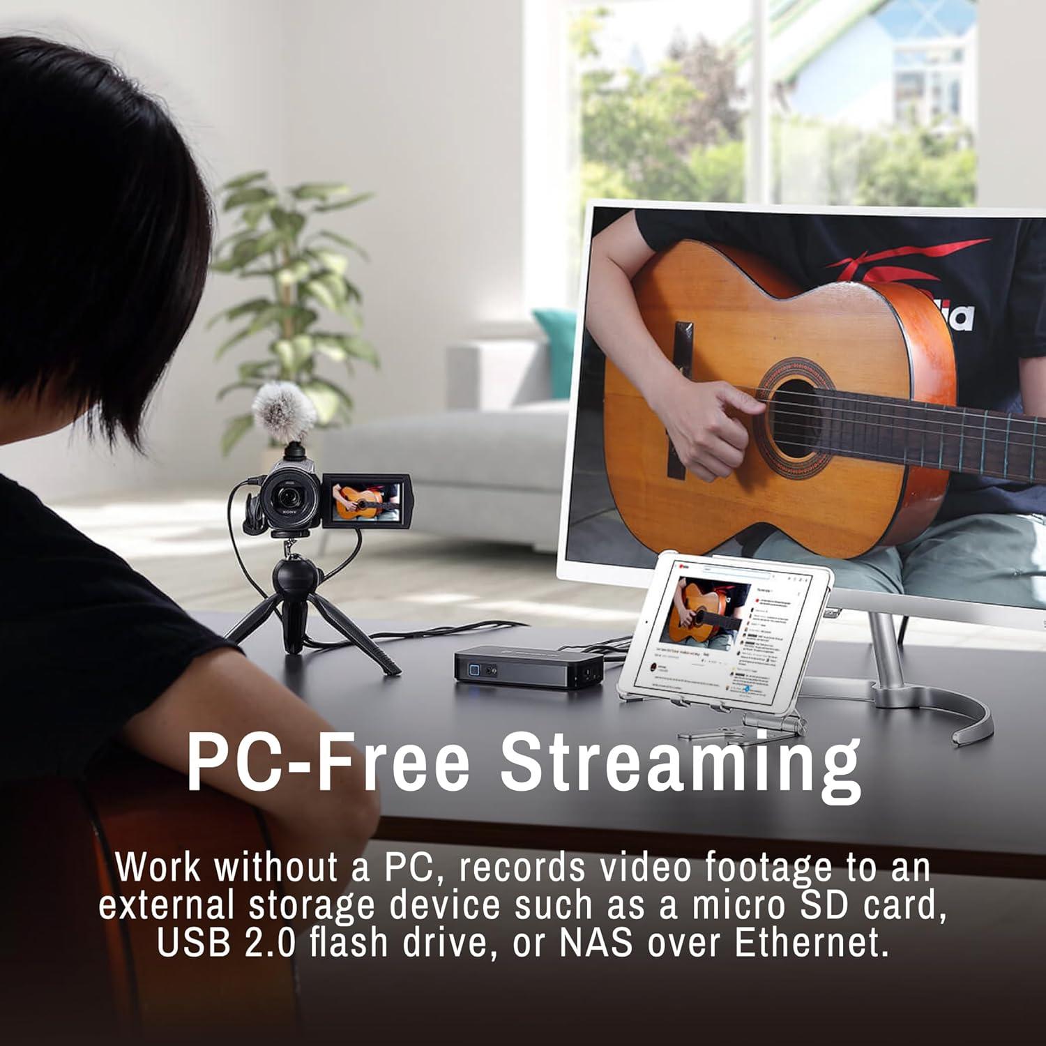 Grabador de Video AVerMedia EZRecorder 330G 4K HDMI